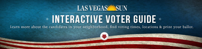 Las Vegas Sun's Interactive Voter Guide